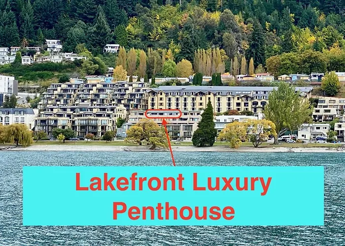Lakefront Luxury Penthouse Central Queenstown