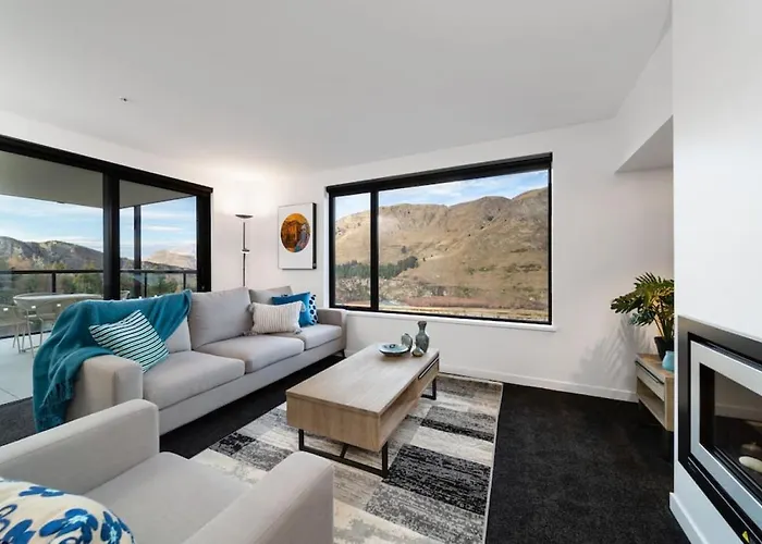 Modern Apartment With Mountain Views-Free Parking Queenstown